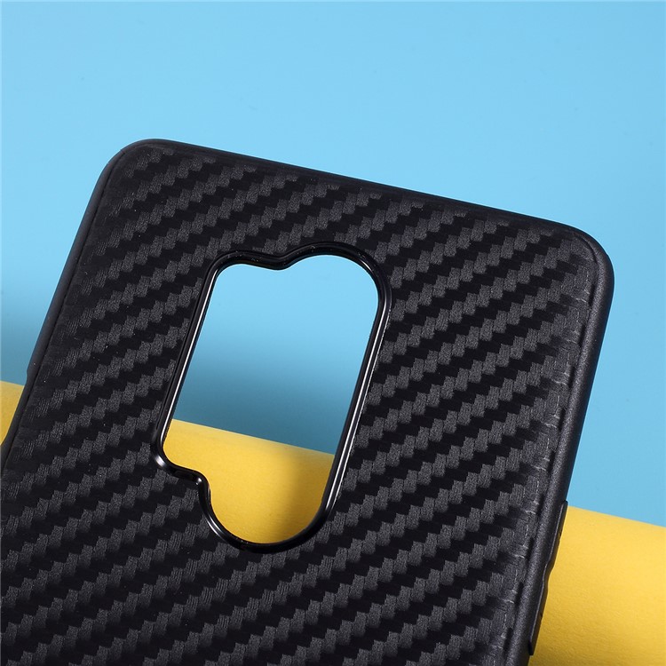 Carbone Fibre TPU TPU Shell Shell Pour OnePlus 8 Pro