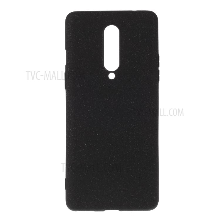 Dupla Face Tampa Fosco TPU Volta Para OnePlus 8 - Preto-1
