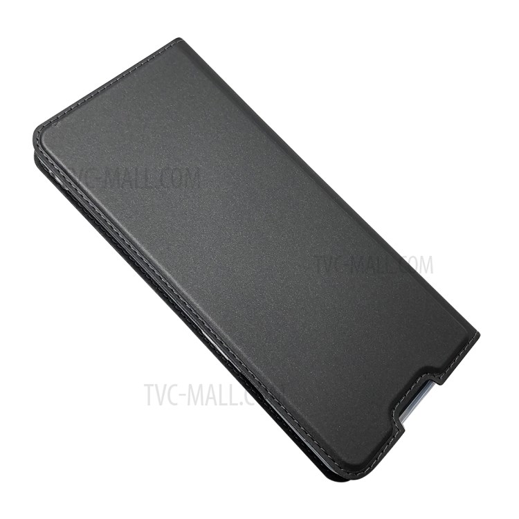 Atração Magnética PU Shell Estande De Couro Com A Caixa Do Telefone Titular Do Cartão Para OnePlus 8 Pro - Preto-2