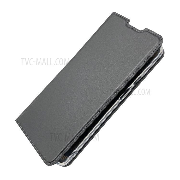 Atração Magnética PU Shell Estande De Couro Com A Caixa Do Telefone Titular Do Cartão Para OnePlus 8 Pro - Preto-5