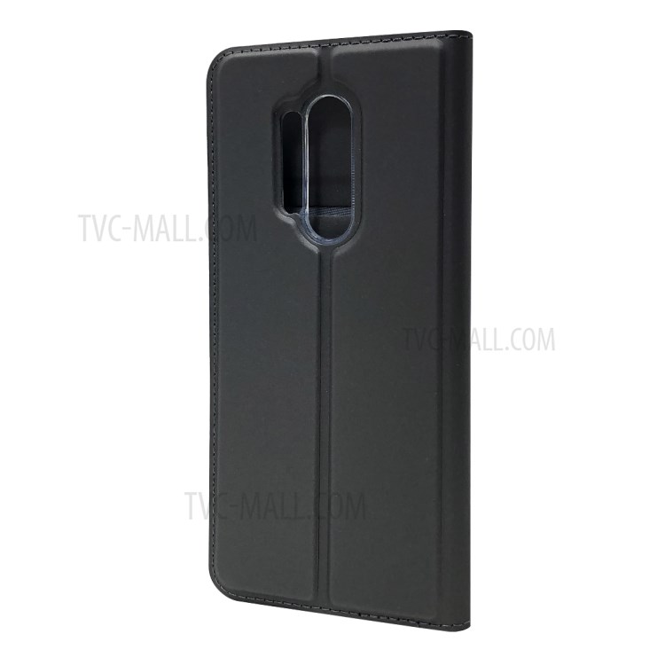 Atração Magnética PU Shell Estande De Couro Com A Caixa Do Telefone Titular Do Cartão Para OnePlus 8 Pro - Preto-8