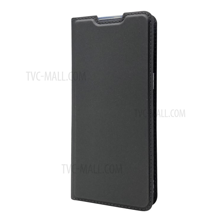 Magnetic Adsorption Leather with Card Holder Shell for OnePlus 8 - Black-3