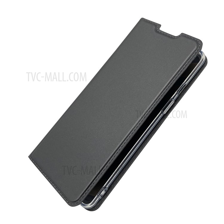 Magnetic Adsorption Leather with Card Holder Shell for OnePlus 8 - Black-9