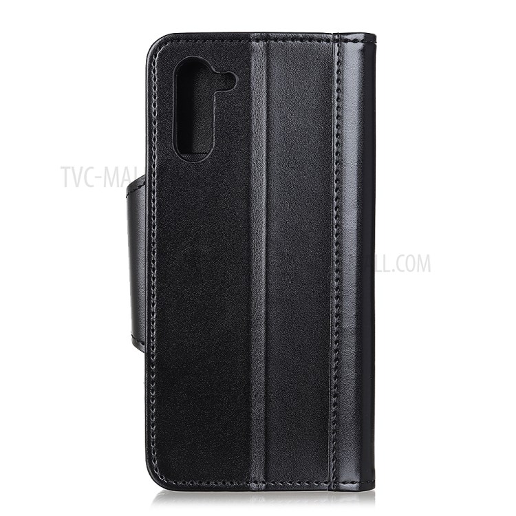 With Wallet Leather Stylish Case for OnePlus Nord - Black-10