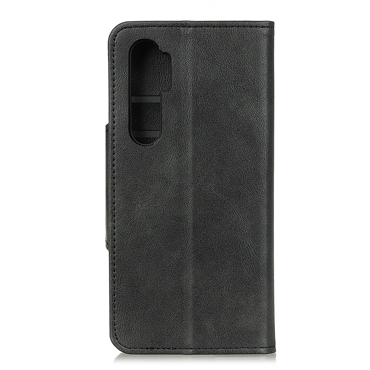 Magnetic PU Leather Wallet Stand Phone Casing for OnePlus Nord - Black-3