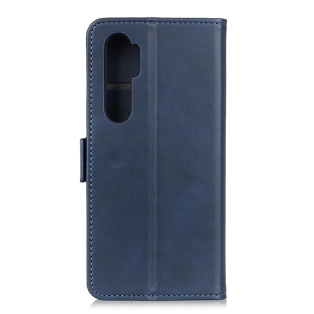 Magnetic Closure Leather Wallet Cell Phone Case for OnePlus Nord - Blue-3
