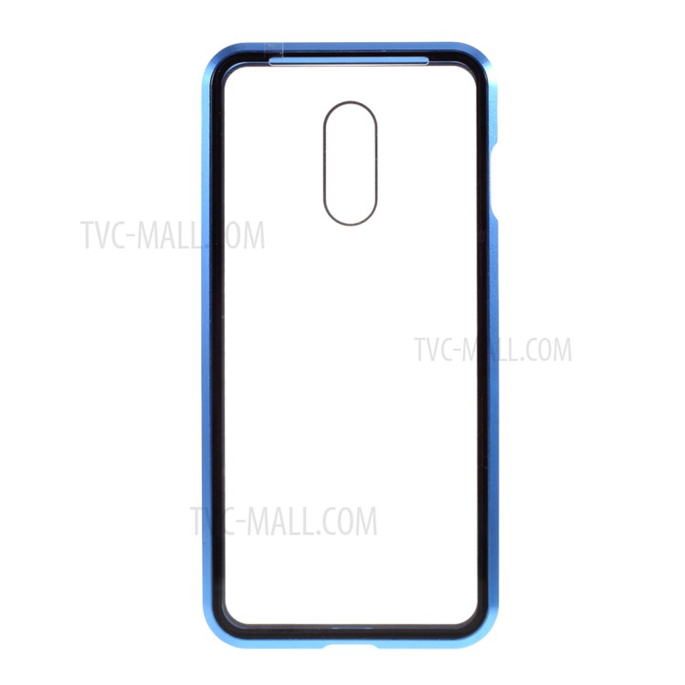 Detachable Magnetic Metal Frame + Tempered Glass Double-sided All-around Cover for OnePlus 7-1
