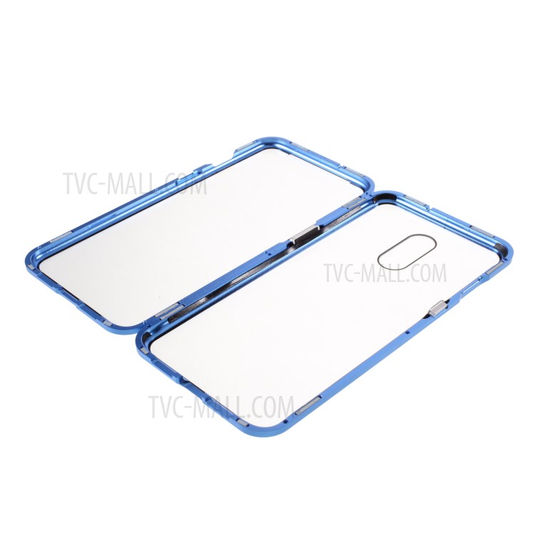 Detachable Magnetic Metal Frame + Tempered Glass Double-sided All-around Cover for OnePlus 7-6