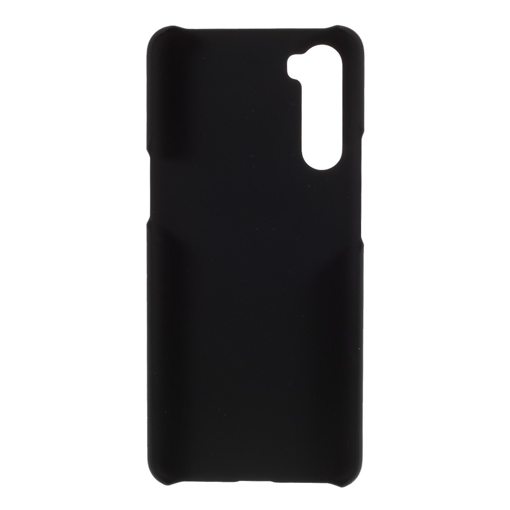 Rubberized Hard PC Back Phone Case for OnePlus Nord - Black-3