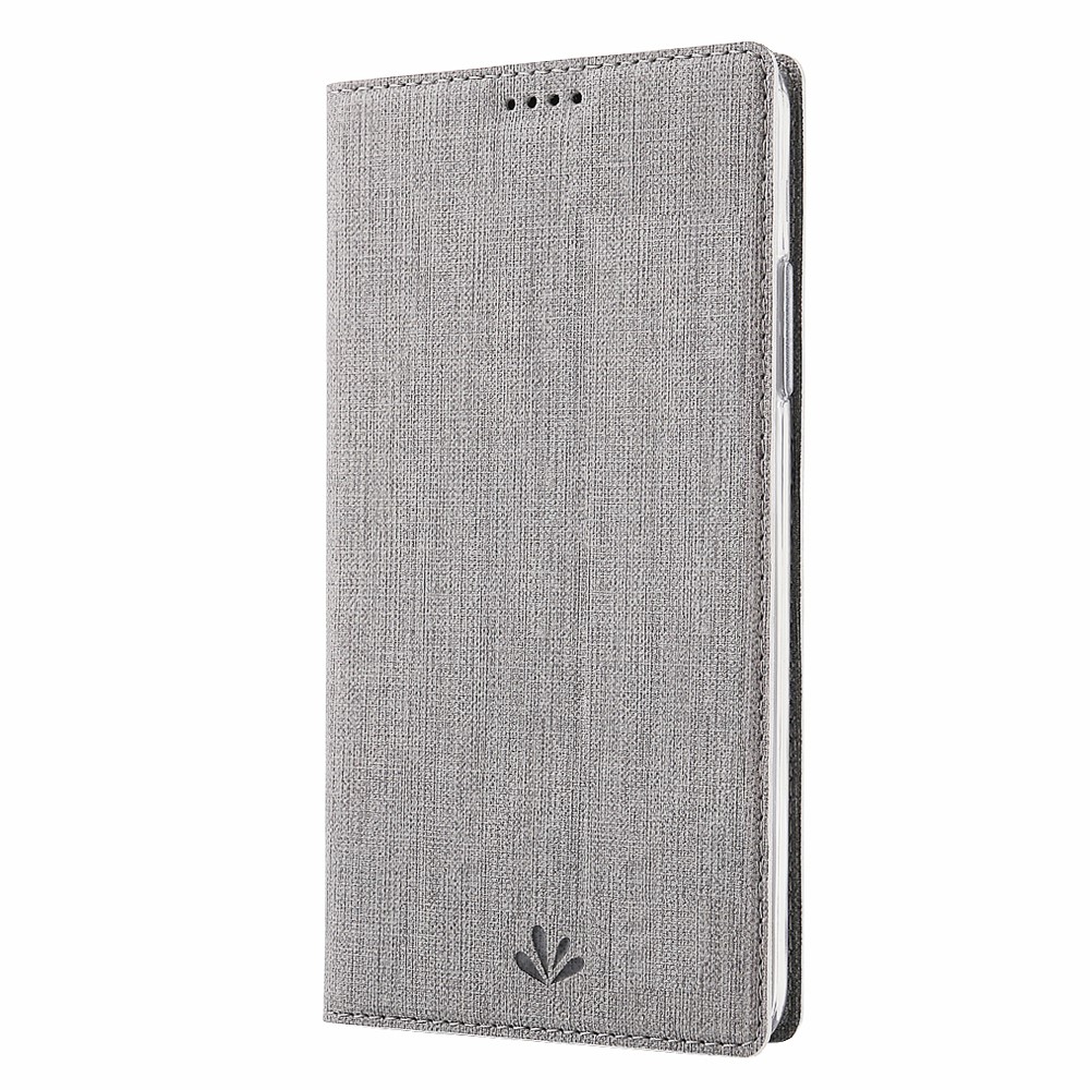 Vili DMX Cross Texture Leather Stand Shell Case Para OnePlus Nord/Z/8 Nord 5G - Gris-6