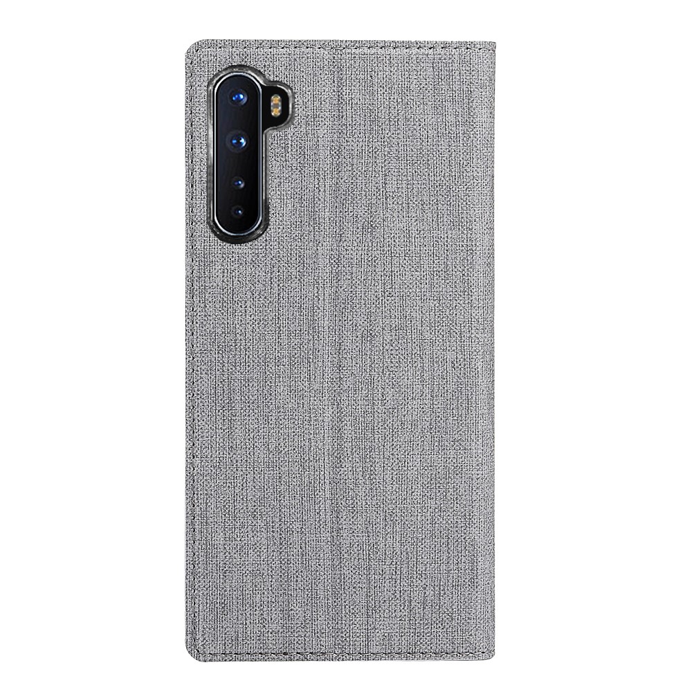 VILI DMX Cross Texture Leather Stand Shell Case for OnePlus Nord/Z/8 Nord 5G - Grey-7