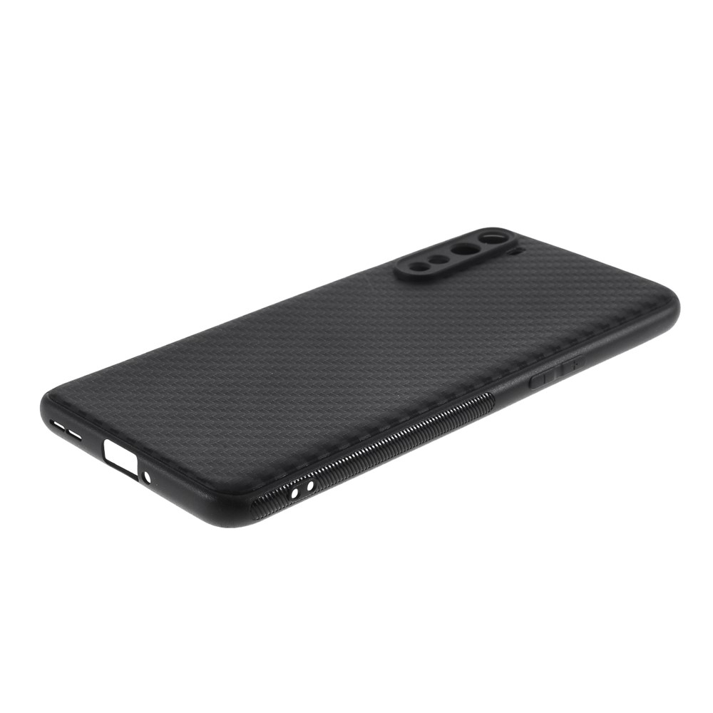 Carbon Fiber TPU Back Protector Cover for OnePlus Nord-4