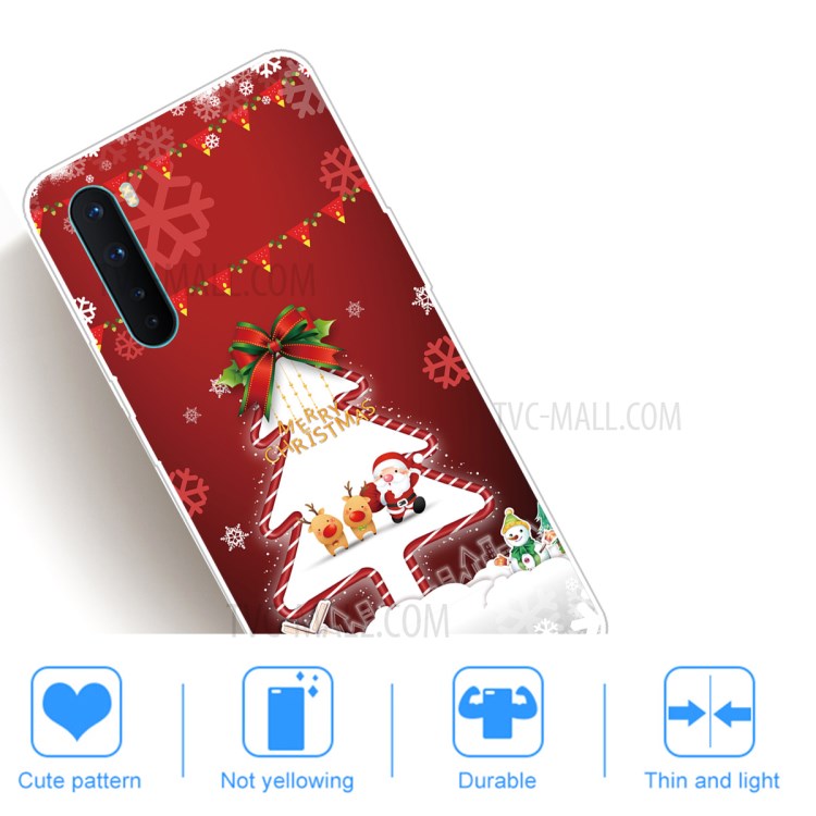 Christmas Series IMD Patterned TPU Phone Cover for OnePlus Nord - Style A-5