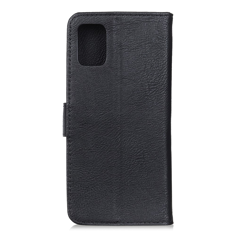 KHAZNEH Wallet Stand Flip Leather Phone Shell for OnePlus 8T Case - Black-2
