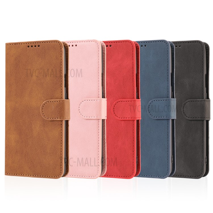 Matte TPU + PU Leather Phone Protective Shell for OnePlus Nord - Black-16