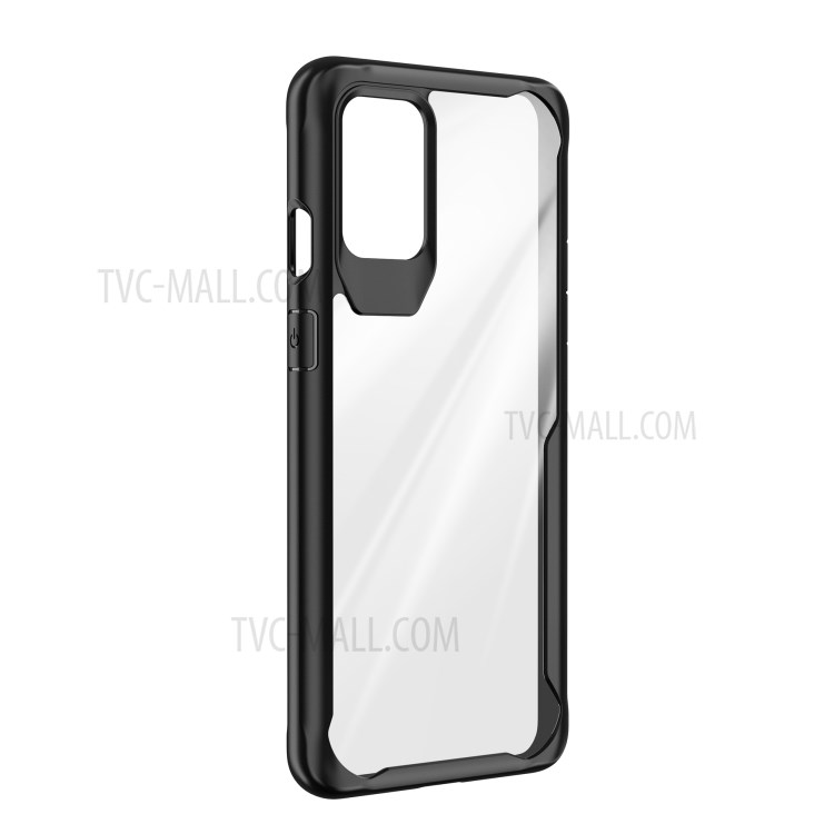 Shock Absorption PC + TPU Combo Case for OnePlus 8T Cover - Black-2