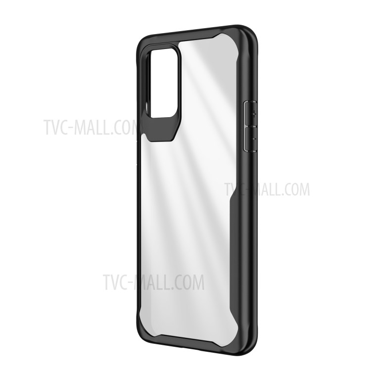 Shock Absorption PC + TPU Combo Case for OnePlus 8T Cover - Black-3