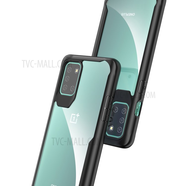 Shock Absorption PC + TPU Combo Case for OnePlus 8T Cover - Black-7
