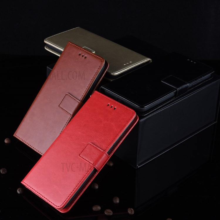 Crazy Horse Texture Magnetic Leather Wallet Phone Case for OnePlus 8T - Black-9