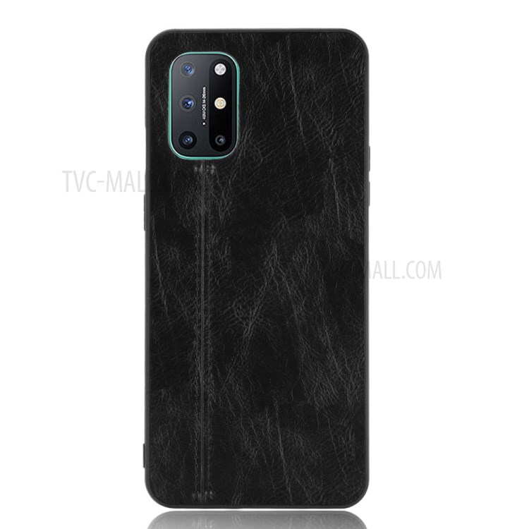 PU Leather Coated PC + TPU Hybrid Case for OnePlus 8T - Black-2