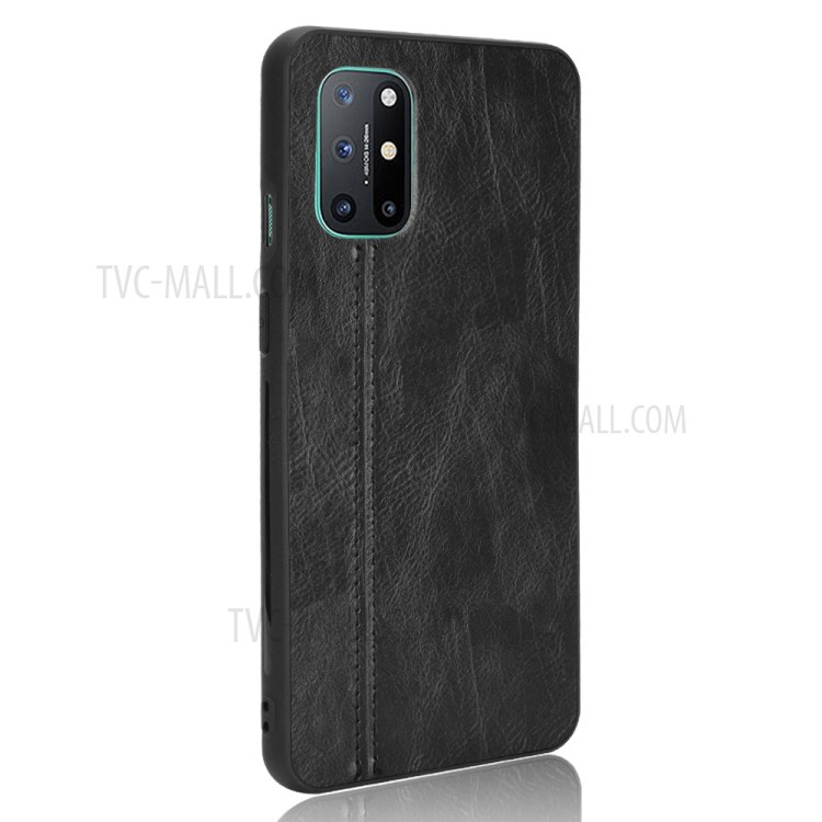 PU Leather Coated PC + TPU Hybrid Case for OnePlus 8T - Black-3