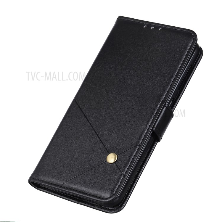Cell Phone TPU + PU Leather Cover Shell with Card Slots and Cash Pocket for OnePlus 8T - Black-3