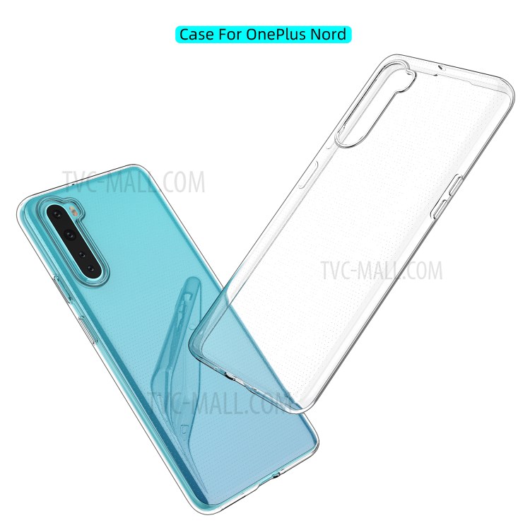 Ultra Thin 0.5mm See-Through Clear TPU Cover for OnePlus Nord Protective Case-4