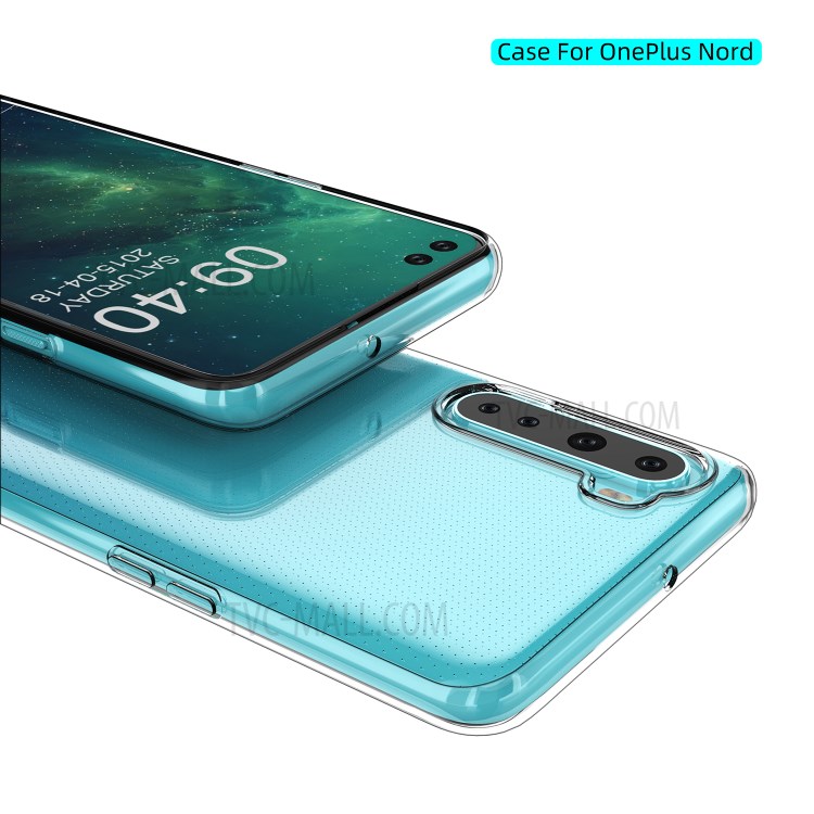 Ultra Thin 0.5mm See-Through Clear TPU Cover for OnePlus Nord Protective Case-5