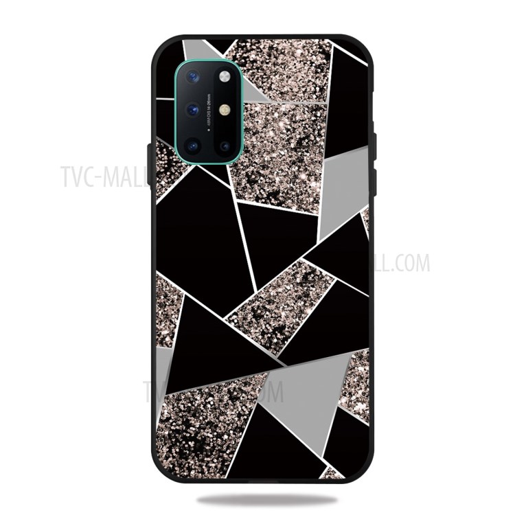 Marble Pattern Matte TPU Cover for OnePlus 8T - Style A-1