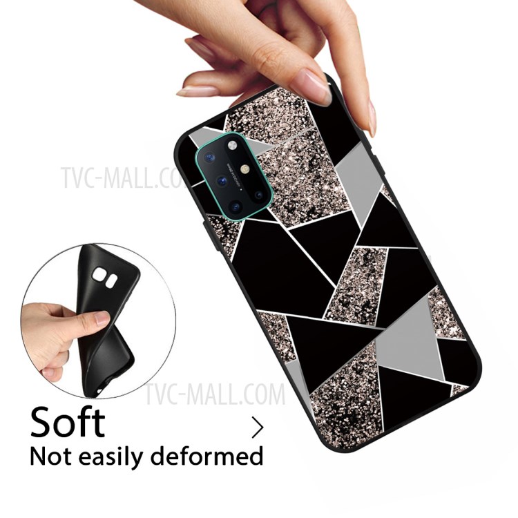 Marble Pattern Matte TPU Cover for OnePlus 8T - Style A-3