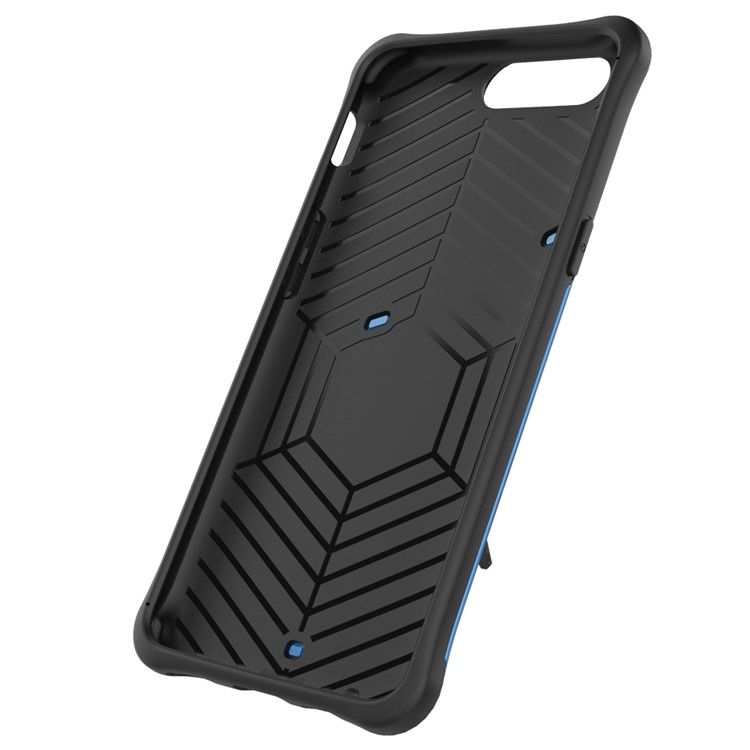 360-Degree Rotary Kickstand Armor PC + TPU Hybrid Case for OnePlus 5 - Grey-16