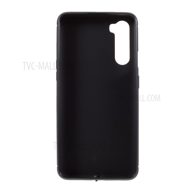 Carbon Fiber Texture TPU Case for OnePlus Nord - Black-3