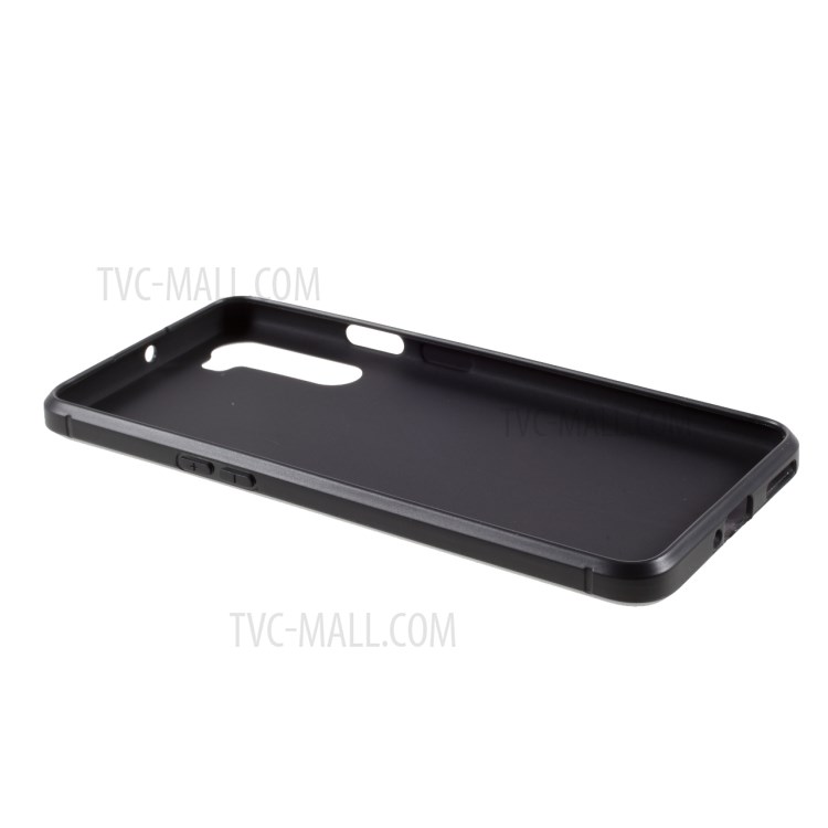 Carbon Fiber Texture TPU Case for OnePlus Nord - Black-6