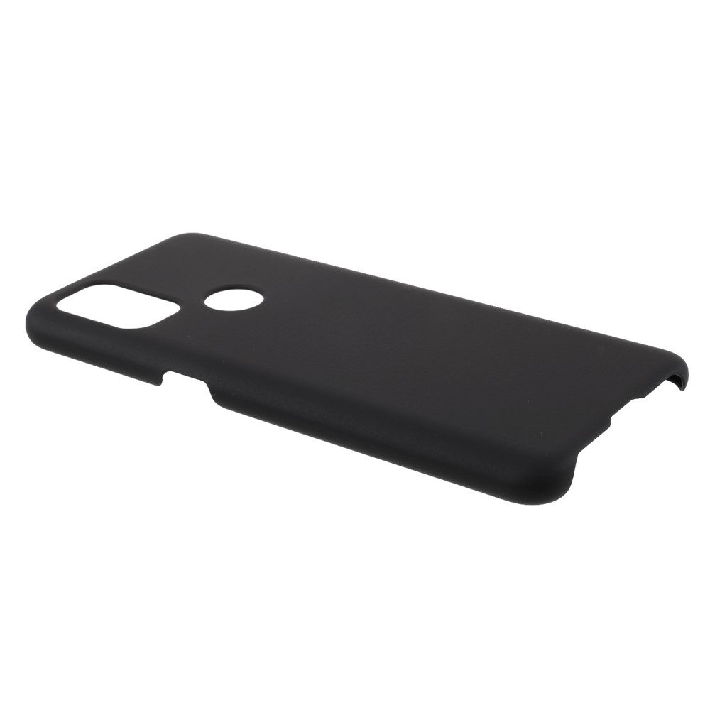 Cáscara de Plástico Duro de Goma Para OnePlus Nord N10 5G Case - Negro