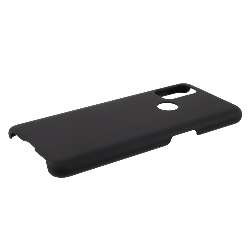 Cáscara de Plástico Duro de Goma Para OnePlus Nord N10 5G Case - Negro