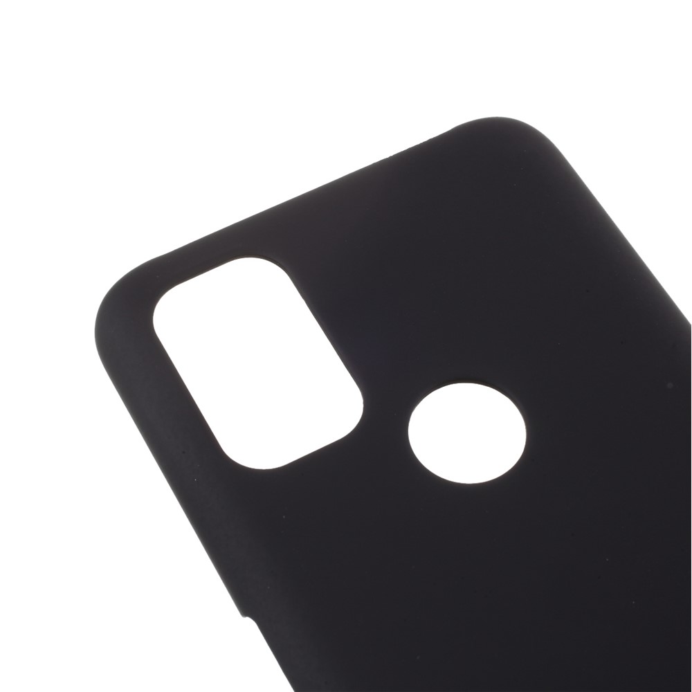 Cáscara de Plástico Duro de Goma Para OnePlus Nord N10 5G Case - Negro