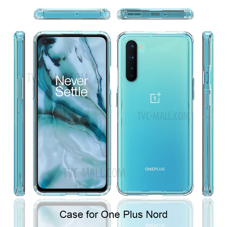 Anti-Scratch-Acryl + TPU-Hybrid-Fall Ultraklar Für Einplus Nord - Transparent-2