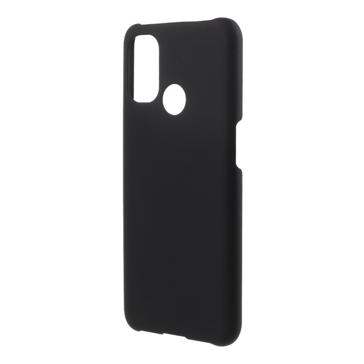 Rubberized Plastic Case for OnePlus Nord N100 Cell Phone Shell - Black-2