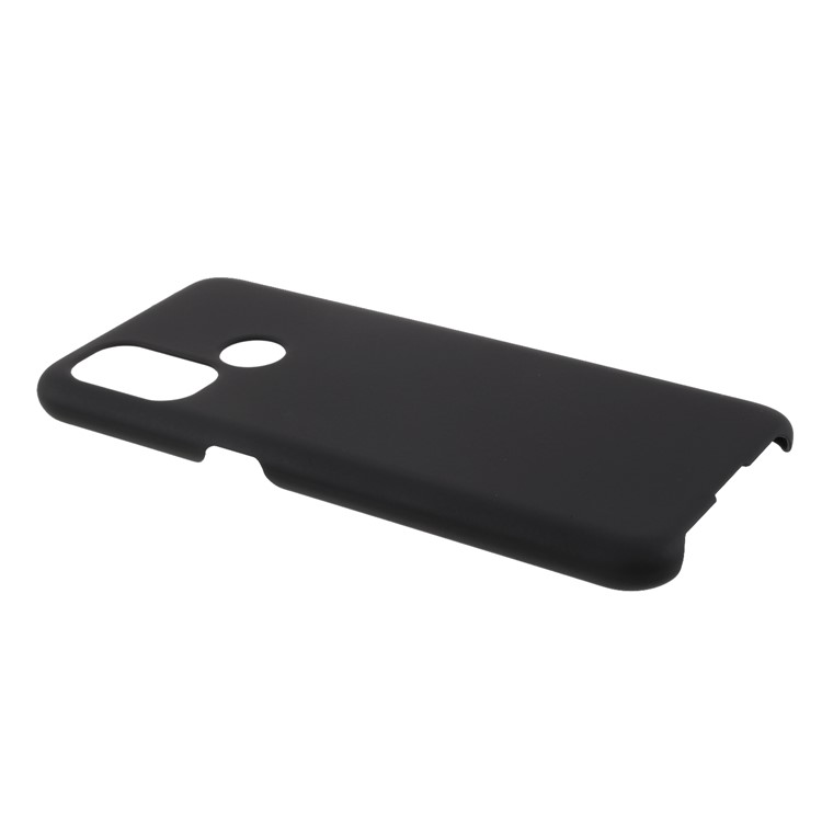 Rubberized Plastic Case for OnePlus Nord N100 Cell Phone Shell - Black-4