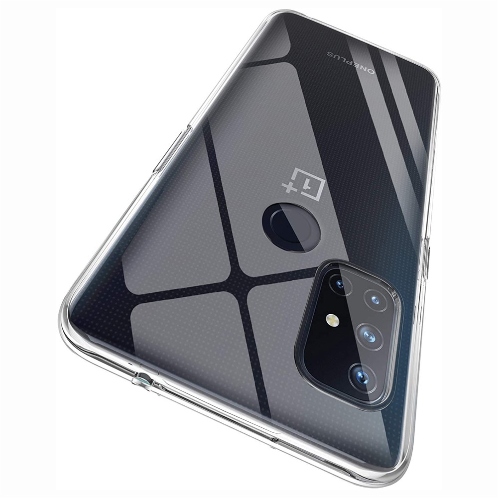 Estuche de Teléfono TPU Suave y Transparente Para OnePlus Nord N10 5G, Protección Contra la Espalda Anti-finger-hprint