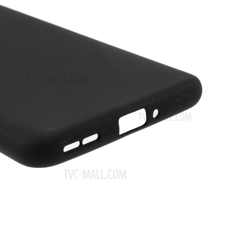 Massivfarbbonbon-TPU-Schutztelefonkasten Mit Riemen Für OnePlus Nord - Schwarz-10