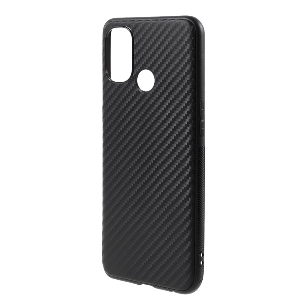 Phone Shell For OnePlus Nord N100 Carbon Fiber TPU Case-3