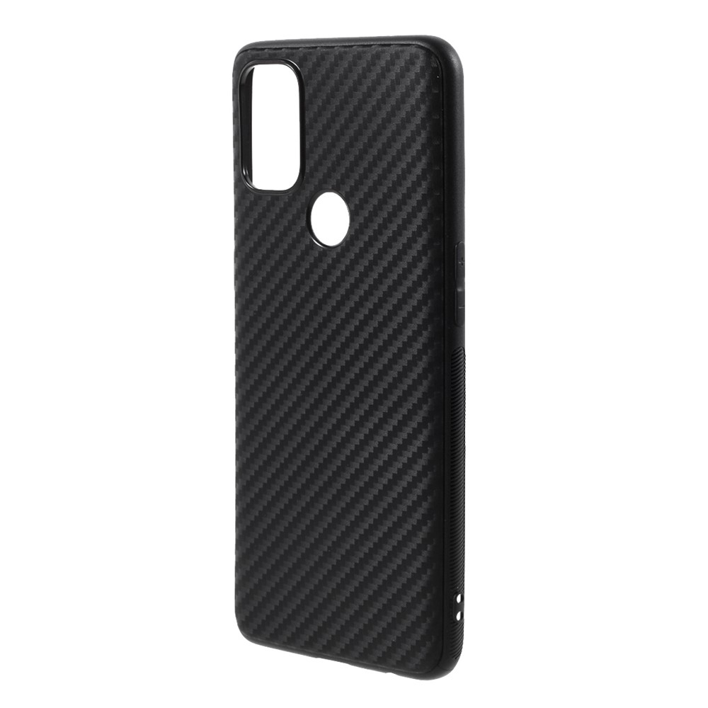 For OnePlus Nord N10 5G Case Carbon Fiber TPU Phone Shell-3