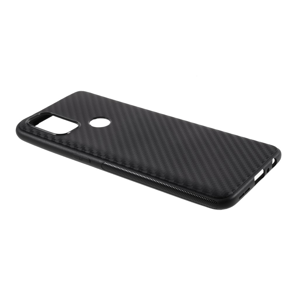 For OnePlus Nord N10 5G Case Carbon Fiber TPU Phone Shell-4