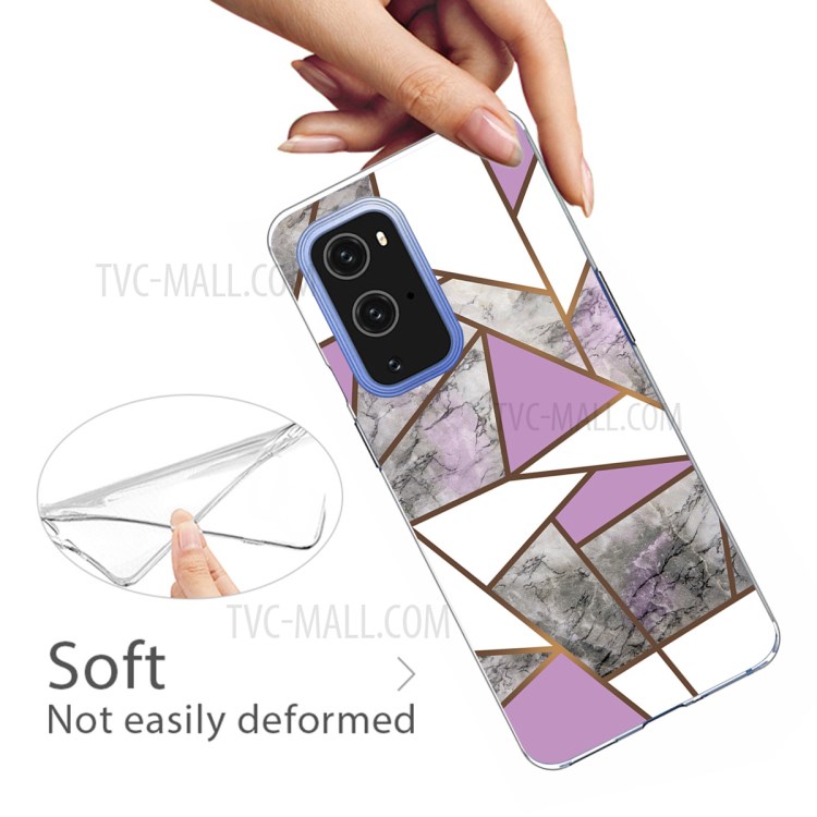 TPU Marble Pattern Printing Protector Cover for OnePlus 9 - Style A-2