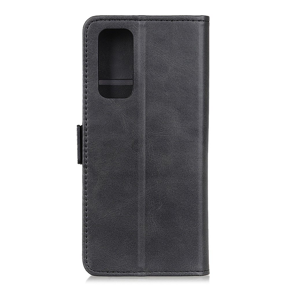 For OnePlus 9 Pro Magnetic-Absorbed Flip Leather Wallet Stand Design Case - Black-2
