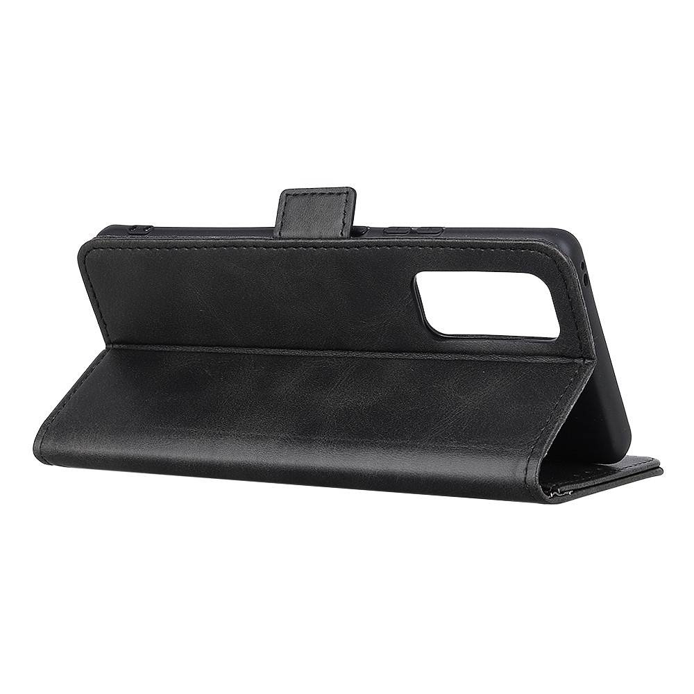 For OnePlus 9 Pro Magnetic-Absorbed Flip Leather Wallet Stand Design Case - Black-3