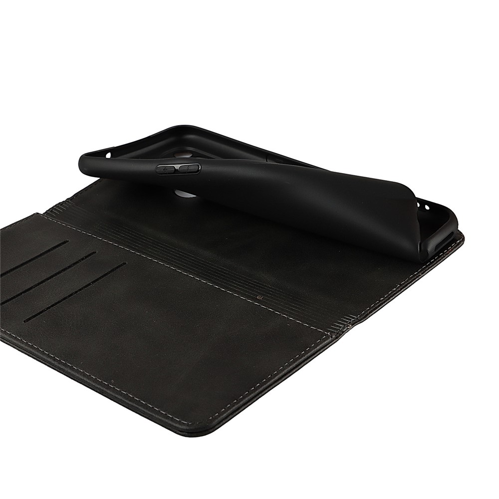 Auto-absorbed Leather Mobile Phone Protective Shell for OnePlus Nord N100 - Black-7