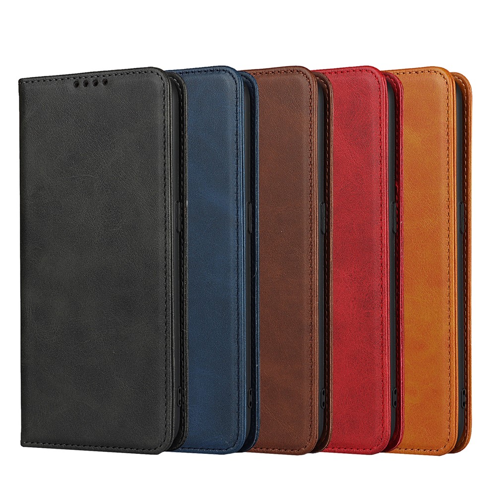 Auto-absorbed Leather Mobile Phone Protective Shell for OnePlus Nord N100 - Black-8