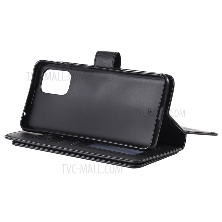 New Arrival Multi-function 10 Card Slots Design Leather Phone Cover Shell for OnePlus 8T - Black-11